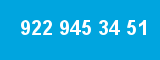 922 945 34 51 922 945 34 51